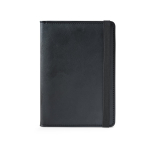 Portapasaportes con protección RFID y cierre elástico cuero sintético color negro primera vista