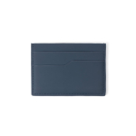 Tarjetero con bloqueo RFID y acabado en piel sintética para 5 tarjetas color azul primera vista