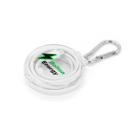 Cable USB-C a USB-C trenzado ideal para carga rápida 60W color blanco imagen con logo