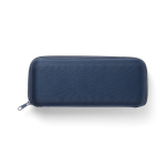 Miniparaguas compacto manual de 5 secciones con bolsa de goma Ø90 color azul bondi en funda segunda vista