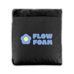 Manta 3 en 1 de polar suave con bolsillo frontal 220 g/m2 color negro imagen con logo 3