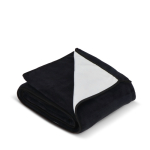 Manta de microfibra de poliéster con sublimación a todo color 500 g/m2 color negro tercera vista