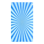 Toalla de playa de RPET con tecnología de secado rápido 100x180cm color azul quinta vista