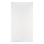 Toalla de playa de RPET con tecnología de secado rápido 100x180cm color naranja sexta vista