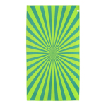 Toalla de playa de RPET con tecnología de secado rápido 100x180cm color verde lima quinta vista