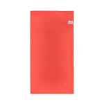 Toalla de RPET con tecnología de secado rápido y bolsa 40x80cm color rojo quinta vista