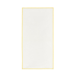 Toalla de RPET con tecnología de secado rápido y bolsa 40x80cm color amarillo sexta vista