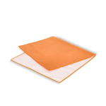 Toalla de RPET con tecnología de secado rápido y bolsa 40x80cm color naranja tercera vista