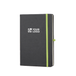 Libreta con tapa dura de PU ideal para láser A5 y hojas a rayas vista principal