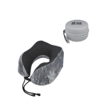 Almohada de viaje de espuma viscoelástica con funda fácil de guardar vista principal