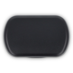 Tapones de oídos de silicona suave con estuche y en 3 tallas color negro quinta vista