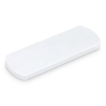 Cepillo quitapelusas de plástico resistente con espejo integrado color blanco quinta vista