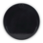 Espejo compacto deslizante de plástico con carcasa protectora color negro quinta vista