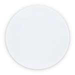 Espejo compacto deslizante de plástico con carcasa protectora color blanco sexta vista