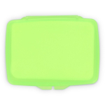 Set de pastillas de jabón monodosis en estuche de plástico 20uds color verde tercera vista