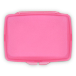 Set de pastillas de jabón monodosis en estuche de plástico 20uds color rosa cuarta vista