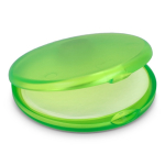 Set de pastillas de jabón de manos monodosis en caja resistente 15uds color verde