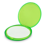 Set de pastillas de jabón de manos monodosis en caja resistente 15uds color verde segunda vista