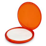 Set de pastillas de jabón de manos monodosis en caja resistente 15uds color naranja segunda vista