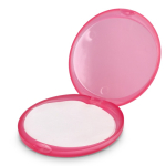 Set de pastillas de jabón de manos monodosis en caja resistente 15uds color rosa segunda vista