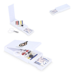 Kit de costura en caja de plástico con tiritas ideal para viajes