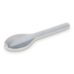 Set de 3 cubiertos de acero inox en estuche de plástico resistente color beige quinta vista