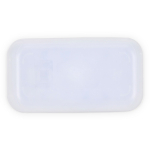 Bandeja de plástico para cubitos de hielo con expulsión por botón color blanco octava vista