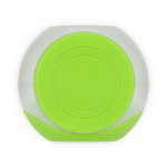 Fiambrera multifuncional con tapa a rosca y cubiertos reutilizables color verde lima novena vista