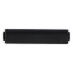 Juego compacto de curling de mesa portátil con caja de almacenaje color negro novena vista