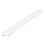 Lima de uñas con diseño delgado y estuche protector color blanco cuarta vista