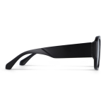 Gafas de sol de plástico duro reciclado y con protección UV400 color negro segunda vista