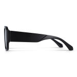 Gafas de sol de plástico duro reciclado y con protección UV400 color negro tercera vista