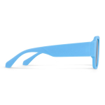 Gafas de sol de plástico duro reciclado y con protección UV400 color azul claro tercera vista