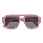 Gafas de sol de plástico duro reciclado y con protección UV400 color rosa pastel segunda vista
