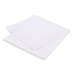 Toalla de poliéster de secado rápido con sublimación 200g/m² 50x100cm color blanco segunda vista