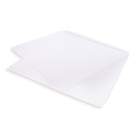 Toalla de poliéster de secado rápido con sublimación 200g/m² 100x180cm color blanco segunda vista