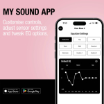 Auriculares de diadema con control de volumen Fresh'n Rebel Clam Blaze 2 color rosa septima vista