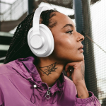 Auriculares de diadema con control de volumen Fresh'n Rebel Clam Blaze 2 color gris claro sexta vista
