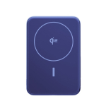 Power bank magnética con carga inalámbrica Fresh'n Rebel 10.000mAh color azul cuarta vista