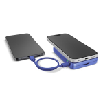 Power bank magnética con carga inalámbrica Fresh'n Rebel 10.000mAh color azul sexta vista