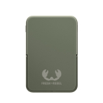 Power bank magnética con carga inalámbrica Fresh'n Rebel 10.000mAh color verde tercera vista