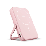 Power bank magnética con carga inalámbrica Fresh'n Rebel 10.000mAh color rosa