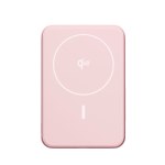 Power bank magnética con carga inalámbrica Fresh'n Rebel 10.000mAh color rosa cuarta vista