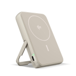 Power bank magnética con carga inalámbrica Fresh'n Rebel 10.000mAh color beige