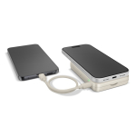 Power bank magnética con carga inalámbrica Fresh'n Rebel 10.000mAh color beige sexta vista