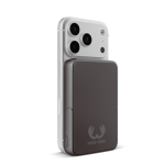 Power bank magnética con carga inalámbrica Fresh'n Rebel 10.000mAh color gris oscuro segunda vista