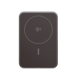 Power bank magnética con carga inalámbrica Fresh'n Rebel 10.000mAh color gris oscuro cuarta vista
