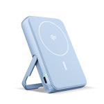 Power bank magnética con carga inalámbrica Fresh'n Rebel 10.000mAh color azul claro