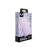 Power bank magnética con carga inalámbrica Fresh'n Rebel 10.000mAh color lila