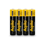 Paquete de 4 pilas AAA recargables con conexión USB-C de 600mAh color negro segunda vista